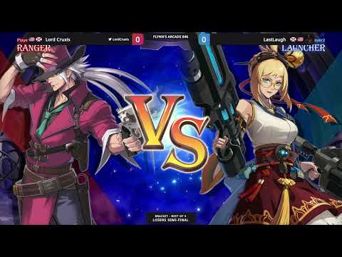 Flynn's Arcade 046 Losers Semis - Lord Cruxis (Ranger) Vs. LastLaugh (Launcher) DNF DUEL