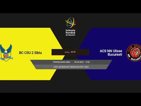 L1BM 2021-2022: BC CSU 2 Sibiu - NN Ulisse București
