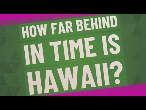 Time Difference Between Hawaii And Oregon