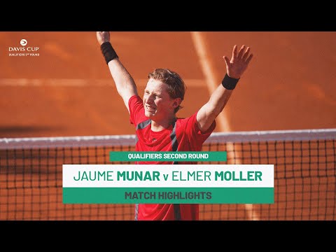 Jaume Munar gegen Elmer Moeller – Höhepunkte des Spiels