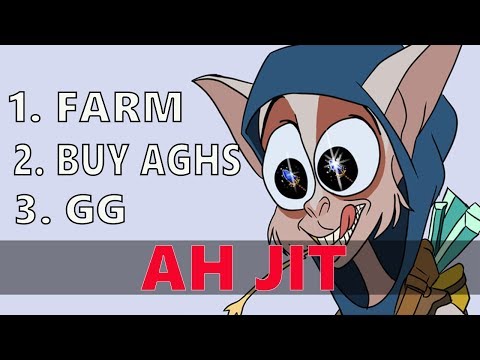 AH JIT PLAYS MEEPO GG 15 MIN MAP DOMINATION - DOTA 2