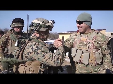 Marines and Georgian Soldiers Prep for Afghan Deployment - © 2015