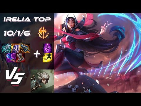 TOP Irelia vs Camille - EU Challenger Patch 14.22