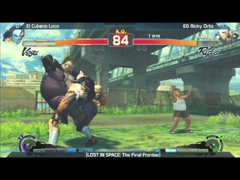 SSF4: EG Ricky Ortiz vs El Cubano Loco - LOST IN SPACE The Final Frontier