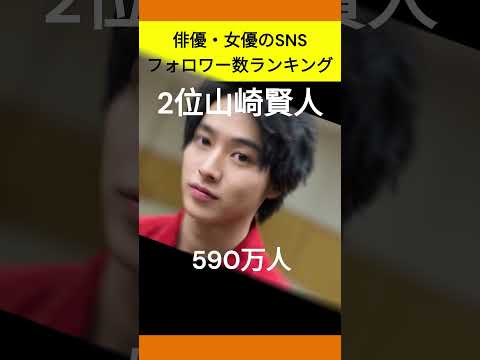 俳優・女優のSNSフォロワー数ランキング#人気ランキング #youtube #youtubeshorts #芸能人 #俳優 #女性