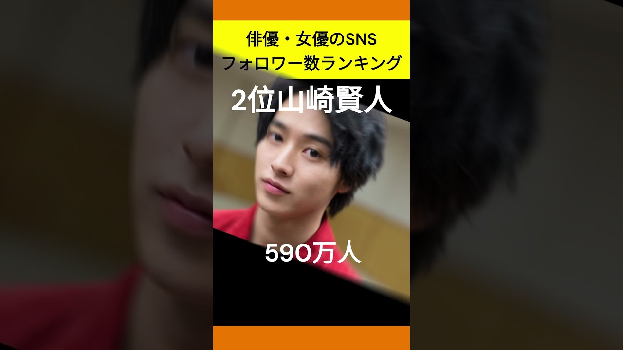 俳優・女優のSNSフォロワー数ランキング#人気ランキング #youtube #youtubeshorts #芸能人 #俳優 #女性