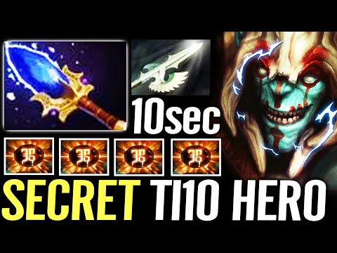 🔥 NISHA Huskar MID — New Secret Hero Practice for Ti10 WTF 10sec Disarm Build Dota 2 Pro
