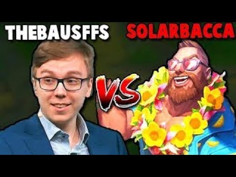 TheBausffs finally meets Solarbacca's Gangplank in Top Lane