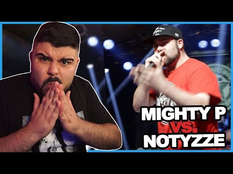 OMG! WAS EIN BATTLE!! 🤯🔥 NOTYZZE vs. MIGHTY P bei RAP am MITTWOCH | Reaction