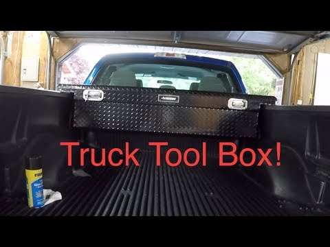 Husky low profile truck tool box