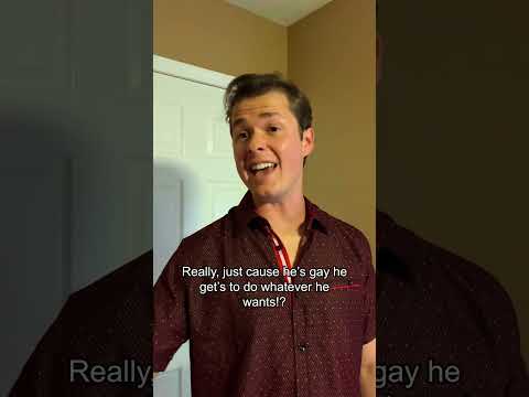 When she has gay friends… 😑🙄😂 #shorts