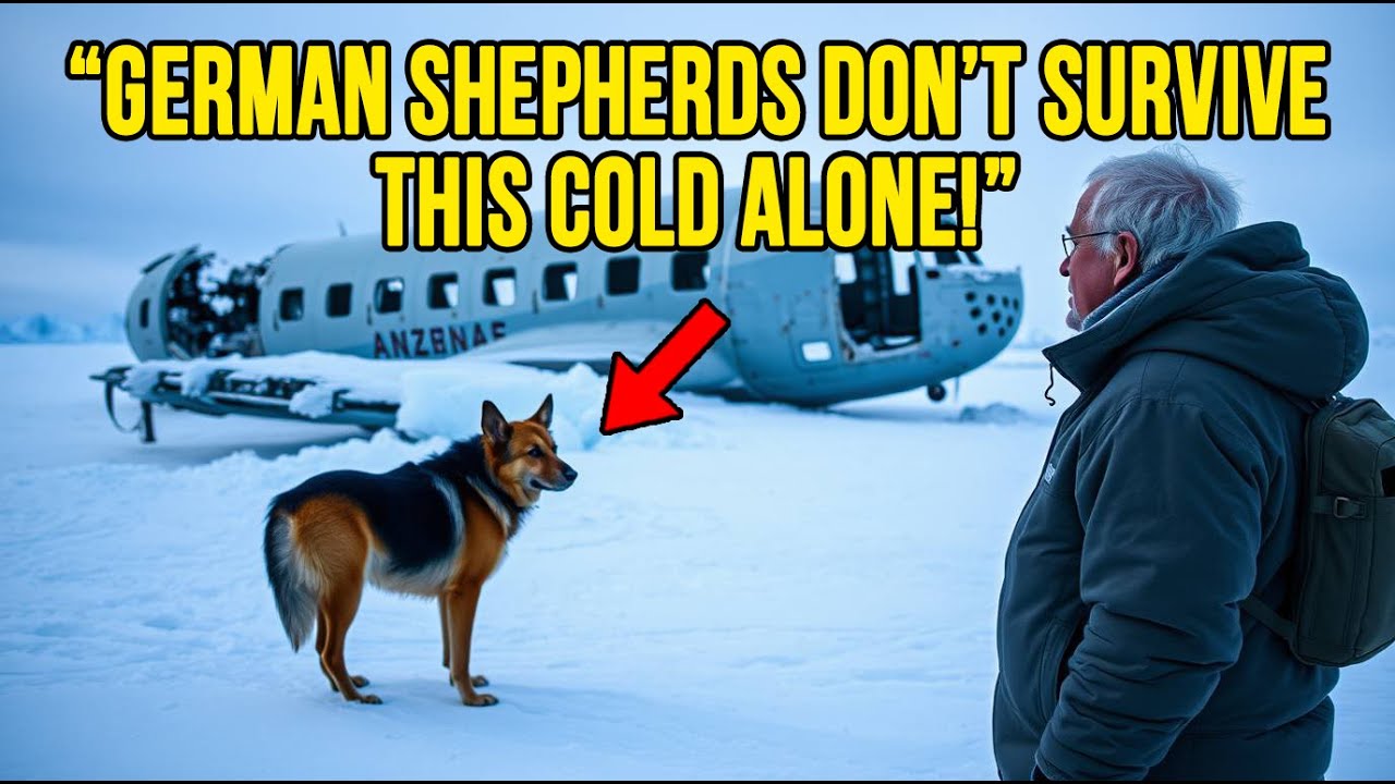 Researchers Found Puppy German Shepherd in Ice - Truth Stuns Experts!
