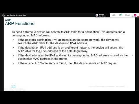 Module 9 Address Resolution