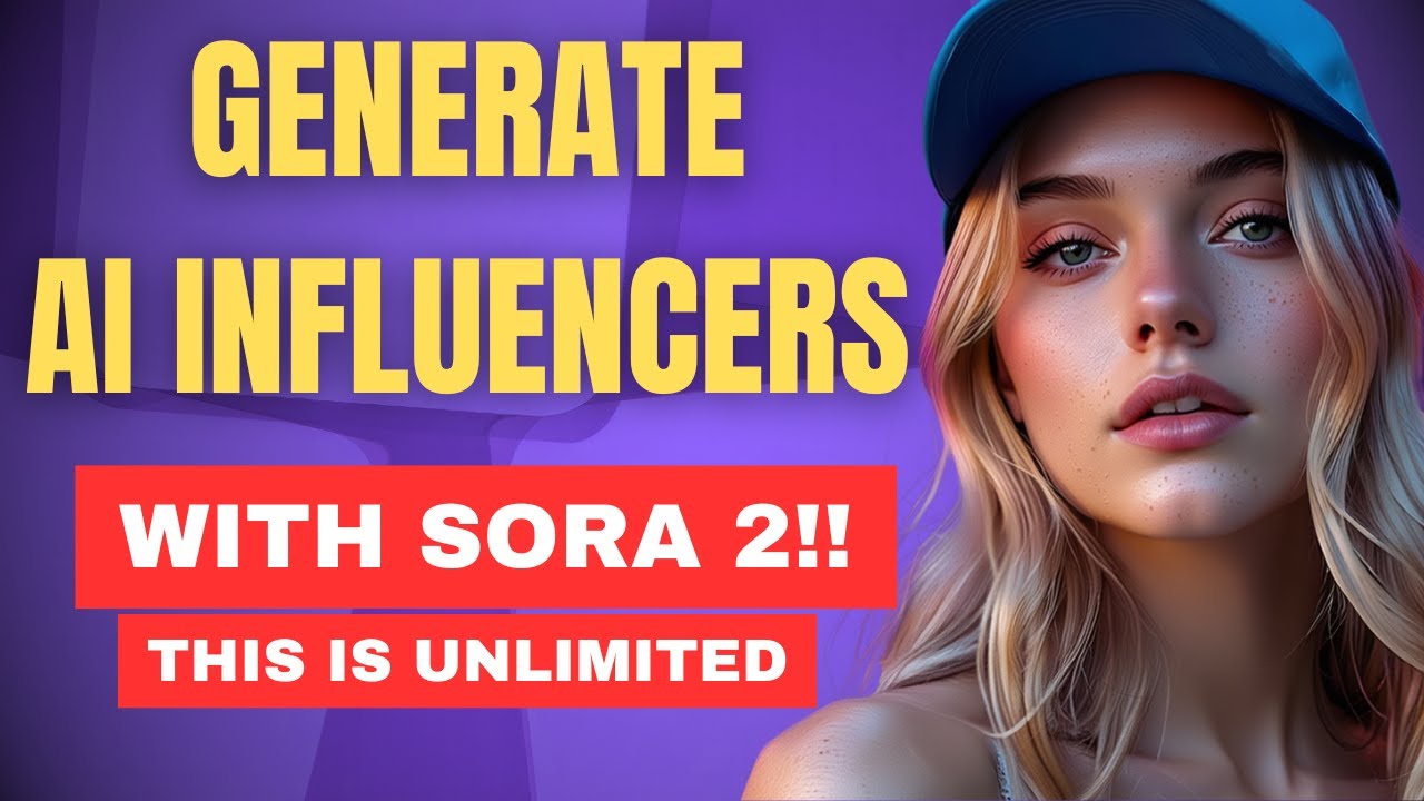 Generate AI Influencers with SORA 2 PRO  with this All-in-one AI tool