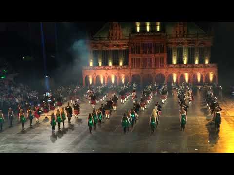 Bremen Tattoo 21.01.2023 International Massed Pipes and Drums und Irish Dancer, ÖVB-Arena, Part 2