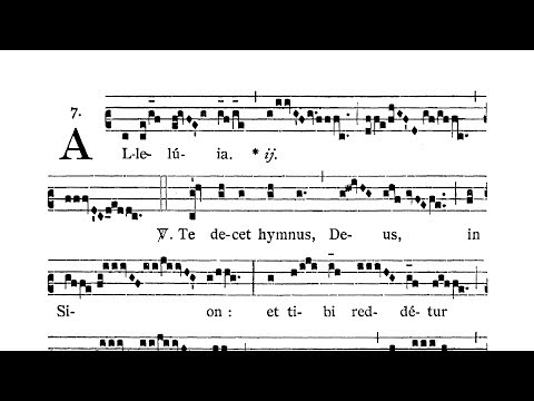 Dominica X post Pentecosten (X Sunday after Pentecost) - Alleluia (Te decet hymnus)