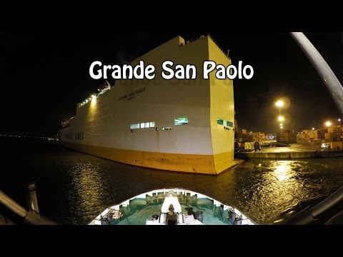 Tugboat Dual Camera #9 - Nightshift - Voith Schneider Controls PiP