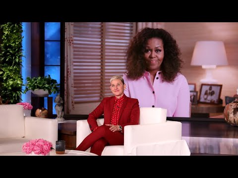 ミシェル・オバマ、誕生日メッセージでエレンを驚かせる (Michelle Obama Surprises Ellen with a Birthday Message)
