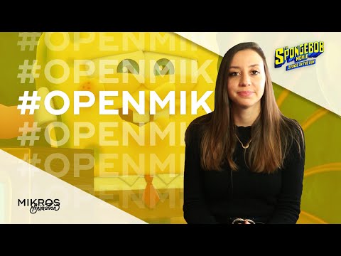 Thumbnail of the video: [#OpenMik] Anne-Claire Leroux, surfacing supervisor on #SpongeBobMovie