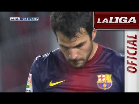 Gol de Marc Valiente en propia puerta (2-0) en el FC Barcelona - Real Valladolid - HD