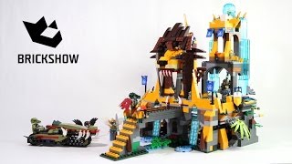 YouTube thumbnail: Lego Chima 70010 The Lion CHI Temple - Lego Speed Build