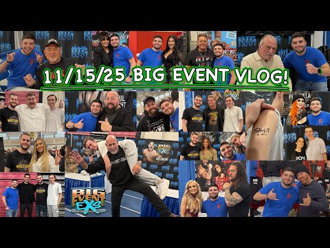 MEETING GOLDBERG, KILLER KROSS, THE BIG SHOW, + MORE! - The Big Event NY 11/15/25 VLOG