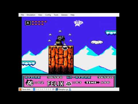 Felix the Cat (GEN Pirate) Playthrough in 9:15