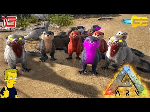 OTTER COLOR MUTATIONS AND ZOMBIE LOOK MUTATION ARK: Survival Evolved S4 E16
