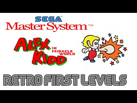 Alex Kidd in Miracle World - Sega Master System (Retro First Levels)