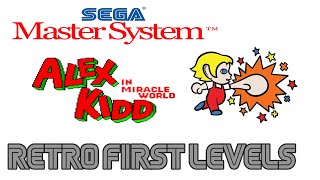 Alex Kidd in Miracle World - Sega Master System (Retro First Levels)