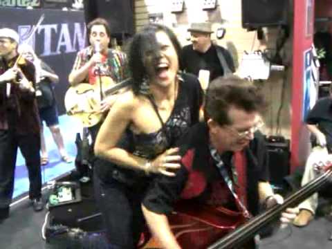 JOHN HATTON AND DANCING AMELIA AT WINTER NAMM 2011