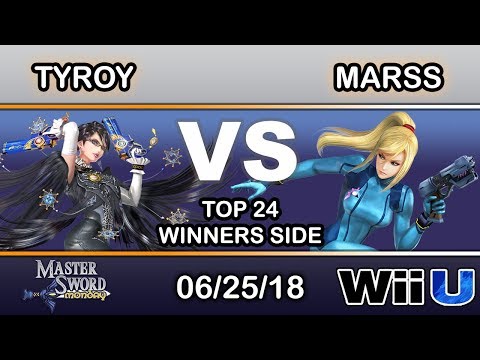 MSM - E2C | Tyroy (Bayonetta) Vs Marss (Zss) Top 24 Winners - Smash 4