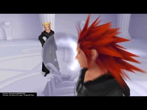 Kingdom Hearts Re:Chain of Memories (PS4) Cutscene #15 Larxene and Axel discuss Sora