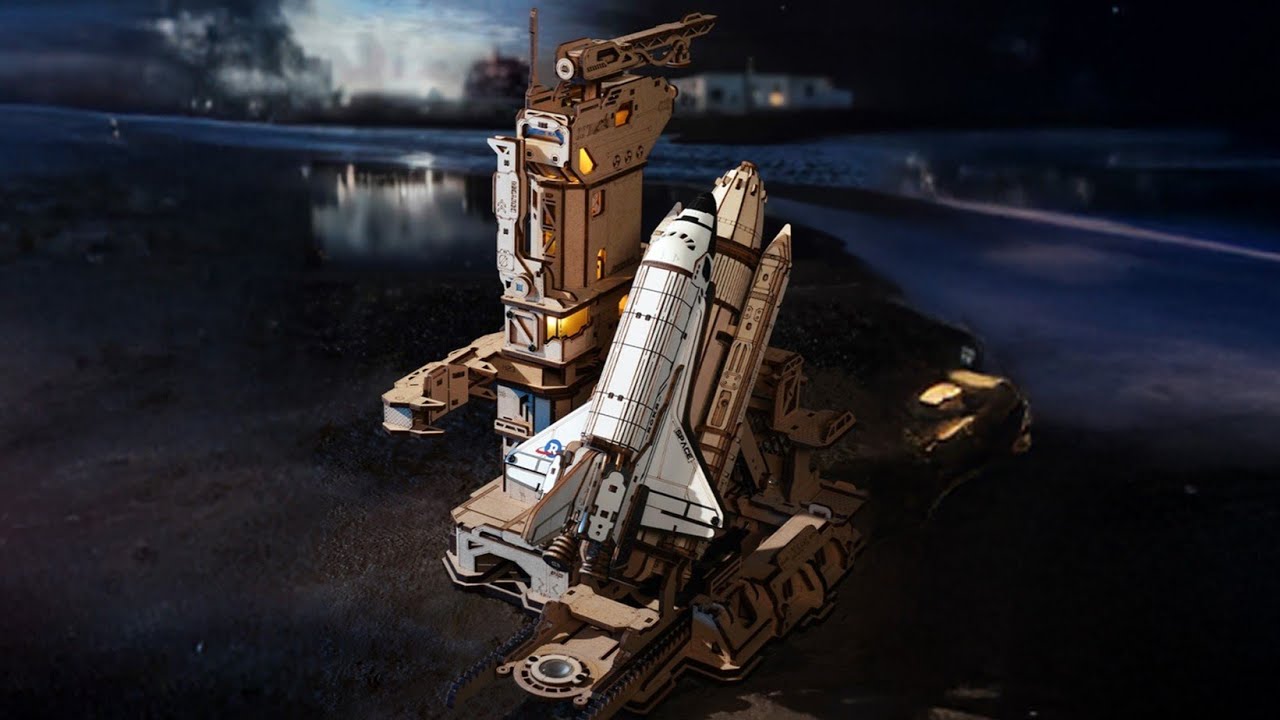 ROKR Space Shuttle LKA02 | 3D Wooden Puzzle