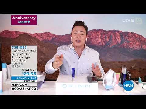 Skinn Cosmetics Deep Wrinkle Protocol Age Reset Lippen