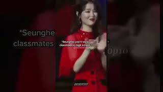 #bts #taehyung  Taehyung and Seunghee were classmates in high school.