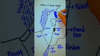 Where is Golan Heights located on map | Golan Heights between Israel and Syria || 5min Knowledge