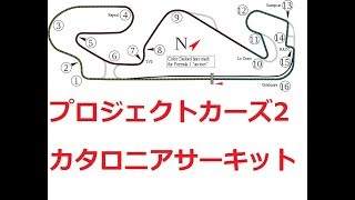 プロジェクトカーズ2：カタロニアサーキット：AI100：インディカー(HONDA)：決勝 10周