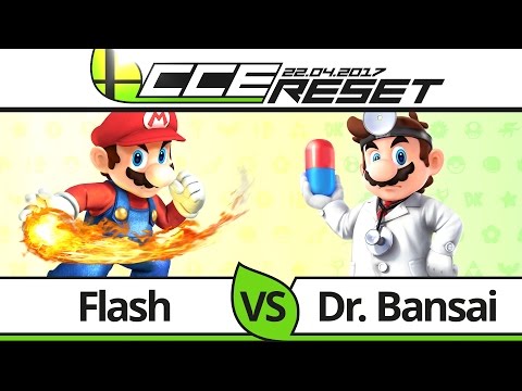 CCE RESET Pools - Flash (Mario) vs Dr. Bansai (Dr. Mario) - Smash 4