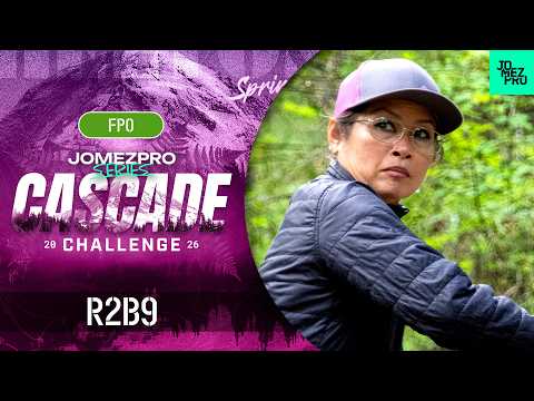 2026 Discraft Cascade Challenge | FPO R2B9 | Saarinen, Scoggins, Mertsch, Laine | Jomez Disc Golf