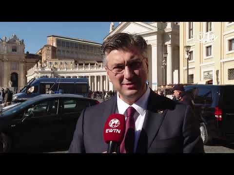 Izdvojeno 6. 2. 2020. – Papa Franjo susreo se s premijerom Plenkovićem
