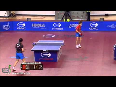 2013 ITTF Qatar Open: Man Singles Final. MA Long vs YAN An