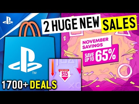 2 MASSIVE NEW PSN SALES Live Now! 1700+ New Cheap PS4/PS5 DEALS (New PlayStation Game DEALS 2022)