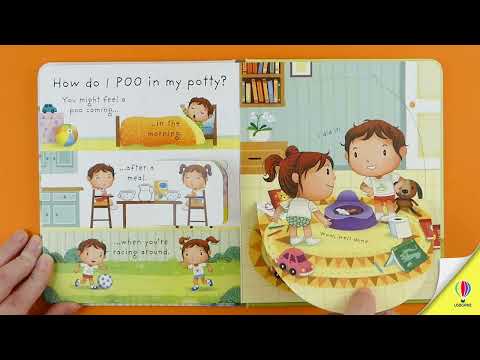 Книга Lift-the-Flap Very First Questions and Answers: Why Do We Need a Potty? video 1