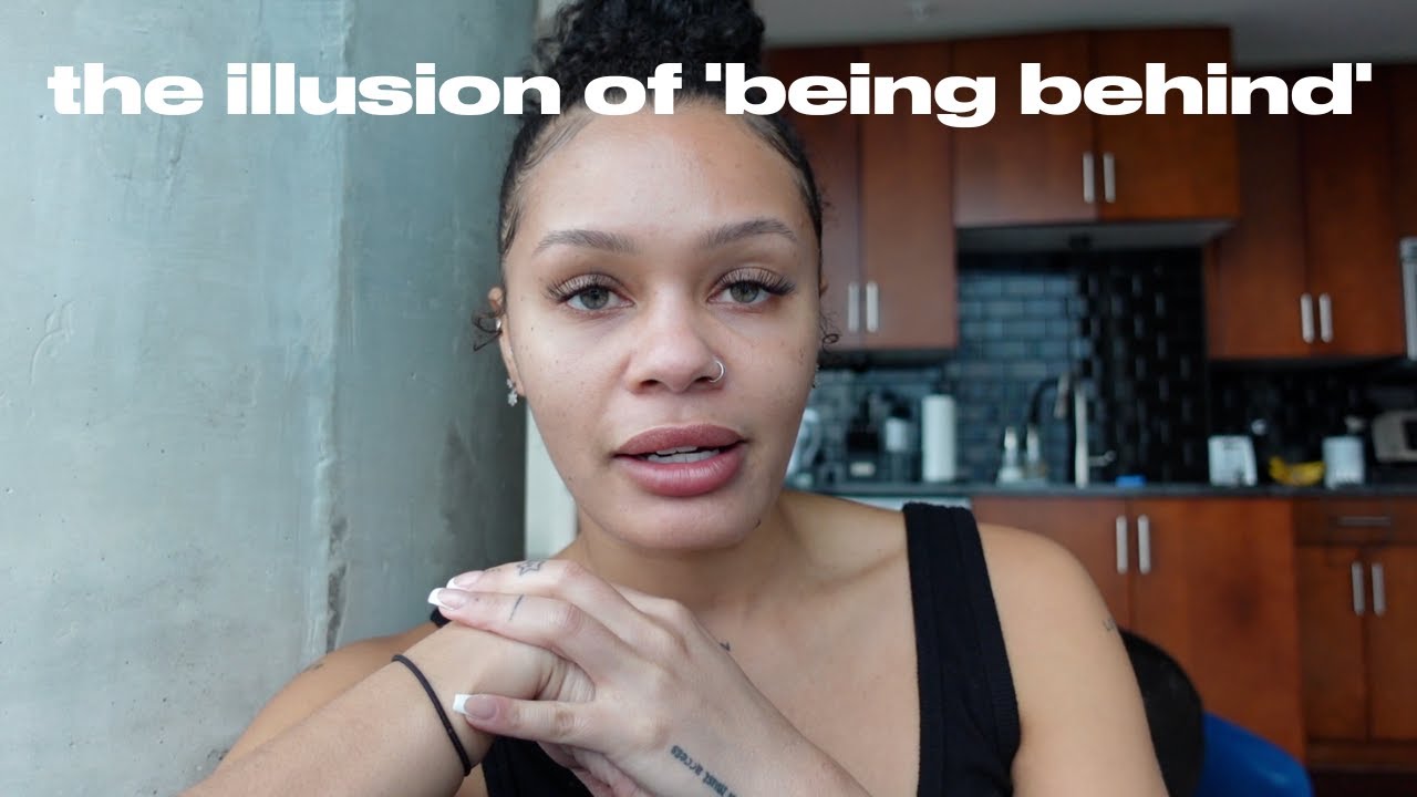 YOU'RE NOT BEHIND IN LIFE