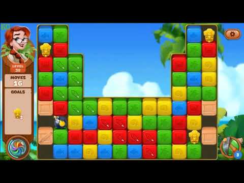 Lost Island Blast Adventure level 38