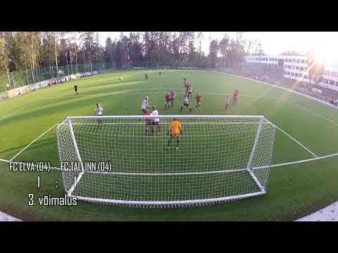 8. voor 2018: FC Elva (04) - FC Tallinn (04) 1:2 (0:0)