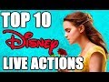 Top 10 Live Actions De Disney Pelìculas Con Actores Reales