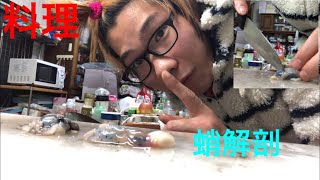 「料理」  蛸を解剖してみた