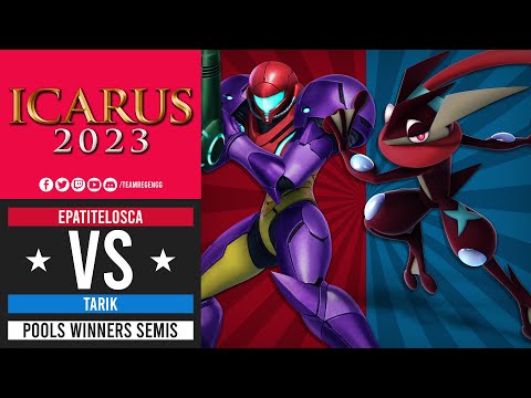 Icarus 2023: Pools Winners Semis - JS| EpatiteLosca (Samus) Vs Tarik (Greninja,Byleth)